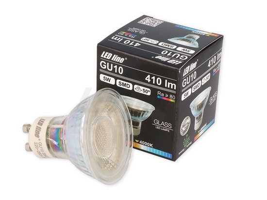 GU10 SMD ledspot 5W 4000K