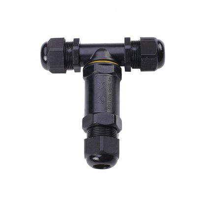 Waterproof kabel connector T