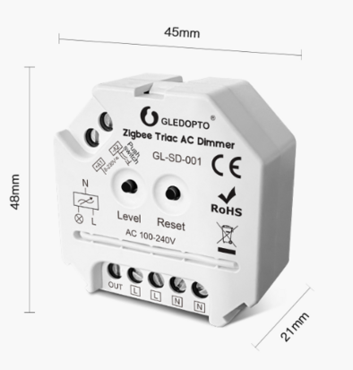 afmeting GL-SD-001