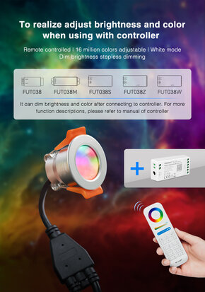 Miboxer 3W RGBW Led spotlight