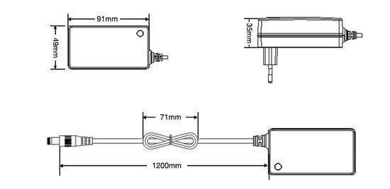 Miboxer Led Special Adapter 24V-2.0A