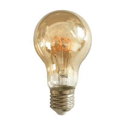 Led Filament E27 met Amber glas