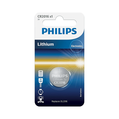 Philips Lithium CR2016 batterij