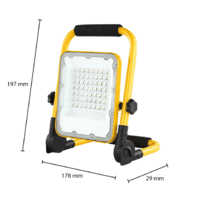 Led Accu Bouwlamp 30W