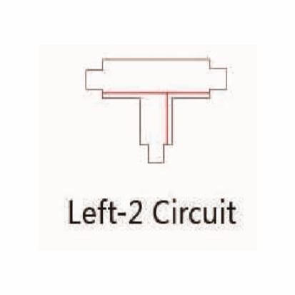 3 Fase T-Connector Left
