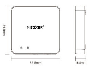 Miboxer Zigbee 3.0 wired gateway