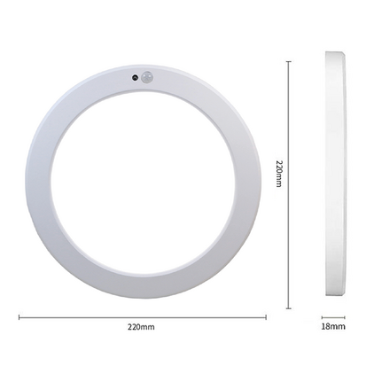 LED in-en opbouw downlight dim+sensor+watt switch