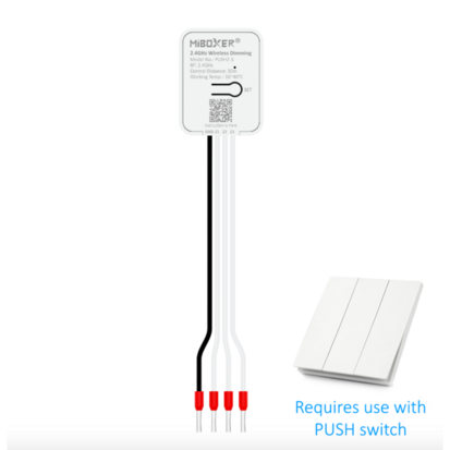 Miboxer 2,4GHz draadloos dimmen 3-zone