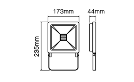  Ledline Photon bouwlamp 50W 4000K 