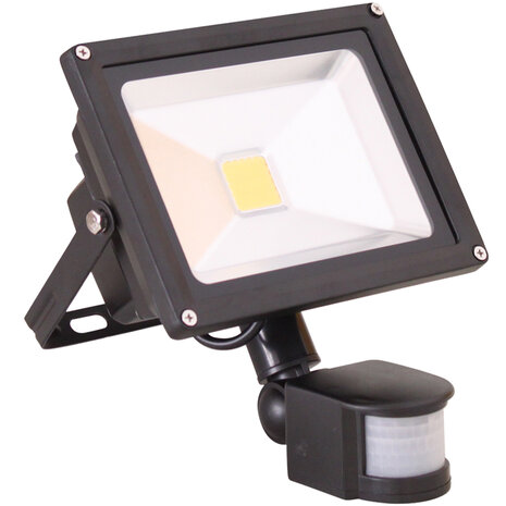 Led bouwlamp 50W met sensor