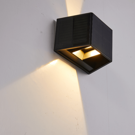 LED Wandlamp met zonnepaneel