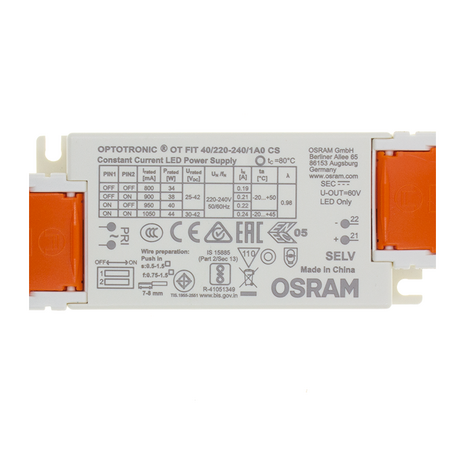 Osram optotronic driver max 44W