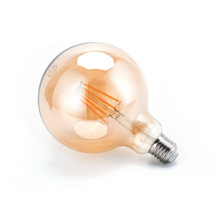 LED Filament lamp Amber G125