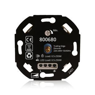 Triac LED Dimmer 0.5-250W Universeel Triac LED Dimmer 0.5-250W Universeel