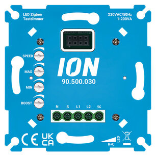 ION LED Zigbee Tastdimmer 200 Watt ION LED Zigbee Tastdimmer 200 Watt